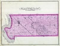 Townships 62 and 63 North, Ranges 40 and 41 West, Corning, Missouri River, Holt County 1877